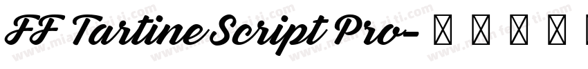 FF Tartine Script Pro字体转换
